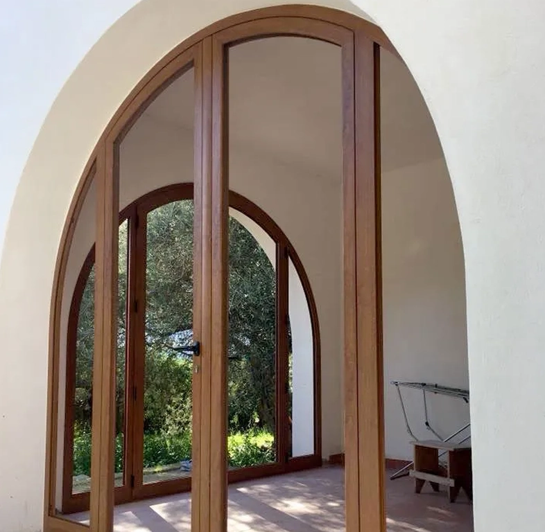 porta in legno e vetro Messina